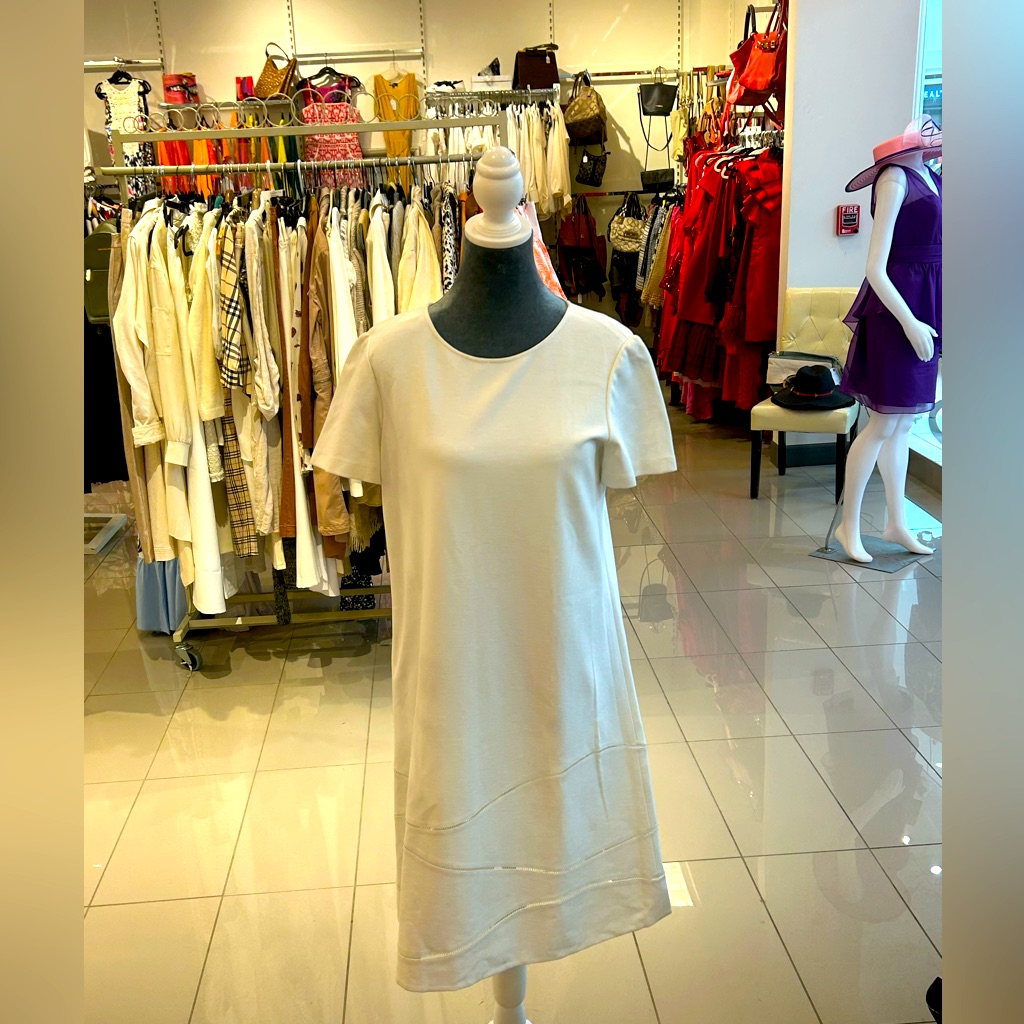 White Lafayette 148 New York Dress